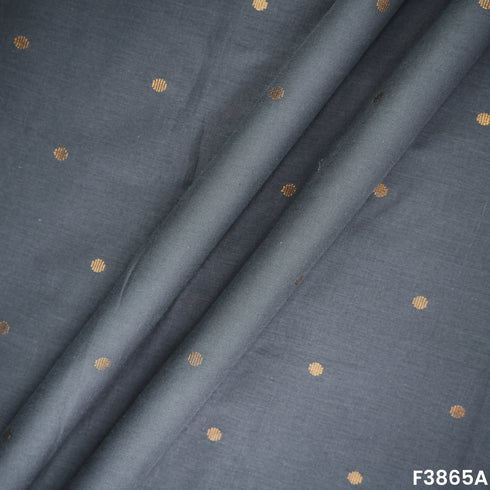 Lurex Handloom Cotton Fabric- F3865